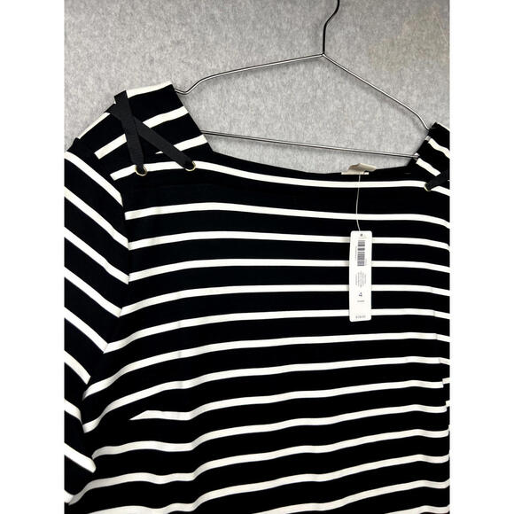 Chicos Shift Shirt Dress Womens Plus 2X Coastal Nautical Preppy - Picture 5 of 15